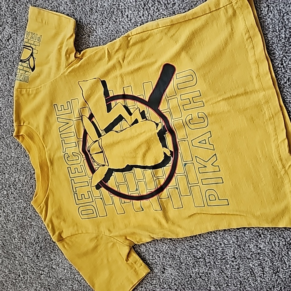 🟠💜Pikachu Yellow Tee #B5